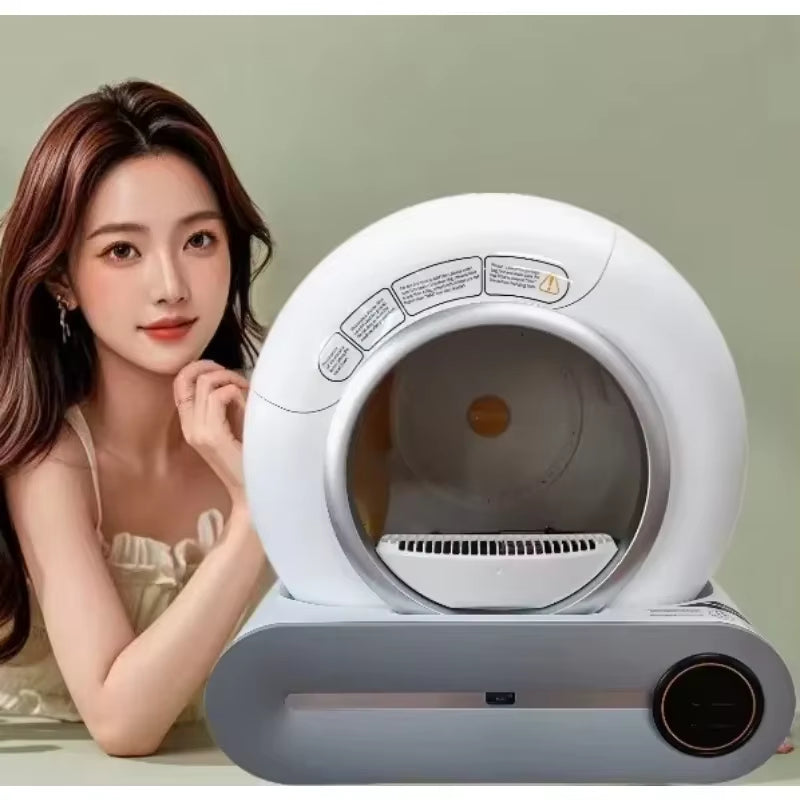 Automatic Cat Litter Box Toilet Self Cleaning Litter Box Smart Cat Litter Box Pet Supplier