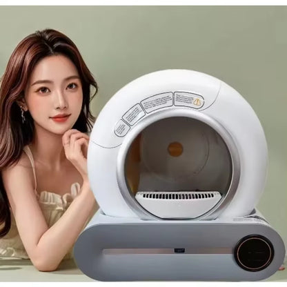 Automatic Cat Litter Box Toilet Self Cleaning Litter Box Smart Cat Litter Box Pet Supplier