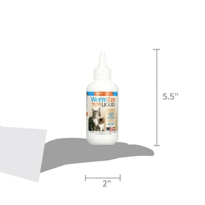 Wormeze Cat/Kitten Dewormer - Liquid 4 Fl Oz