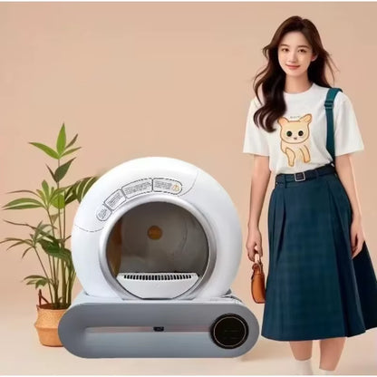 Automatic Cat Litter Box Toilet Self Cleaning Litter Box Smart Cat Litter Box Pet Supplier
