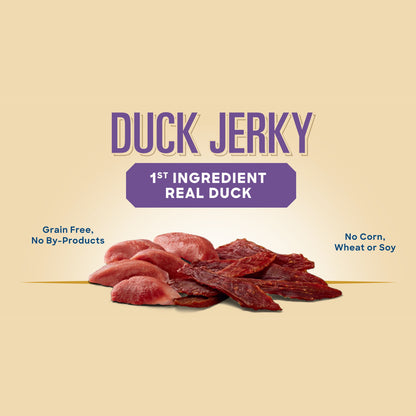 Duck Jerky Premium Dog Treats, 16 Oz