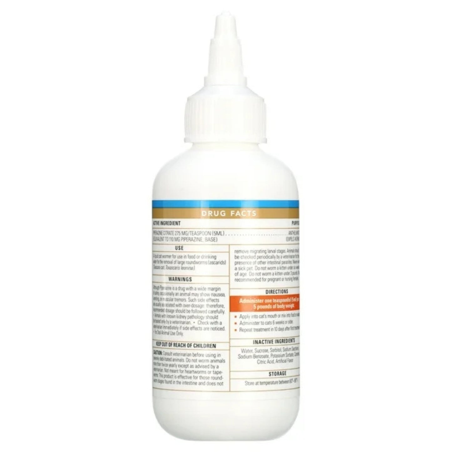Wormeze Cat/Kitten Dewormer - Liquid 4 Fl Oz