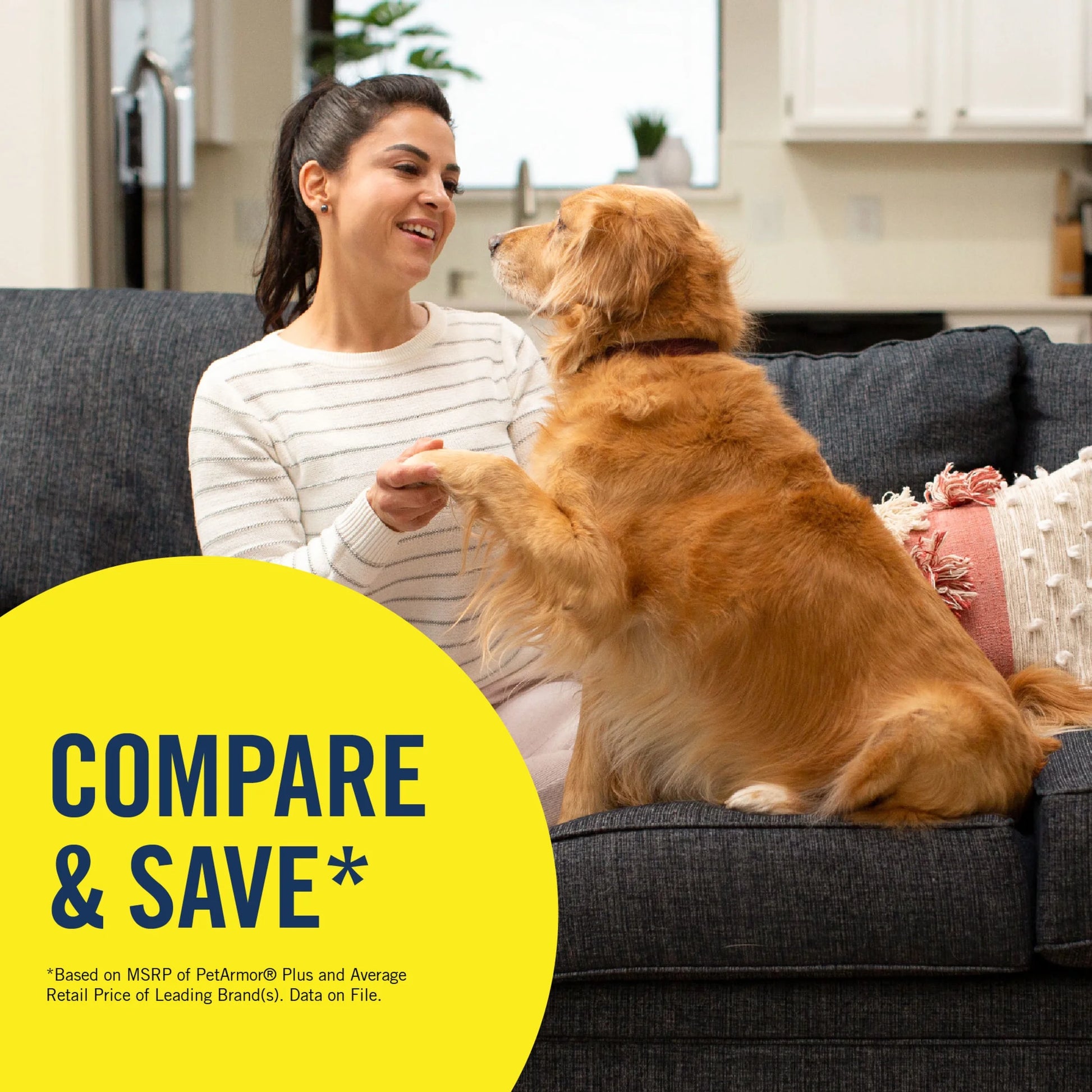 plus for Small Dogs 5-22 Lbs, Flea & Tick Prevention for Dogs, 1-Month Supply